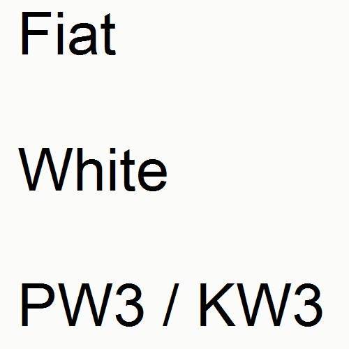 Fiat, White, PW3 / KW3.